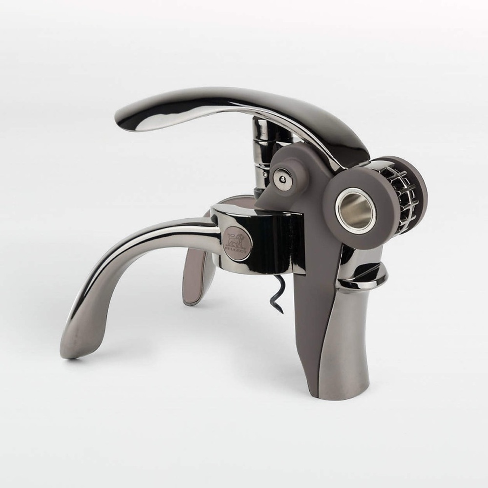Sleek Black and Silver Corkscrew Peugeot ® Baltaz Basalte Corkscrew